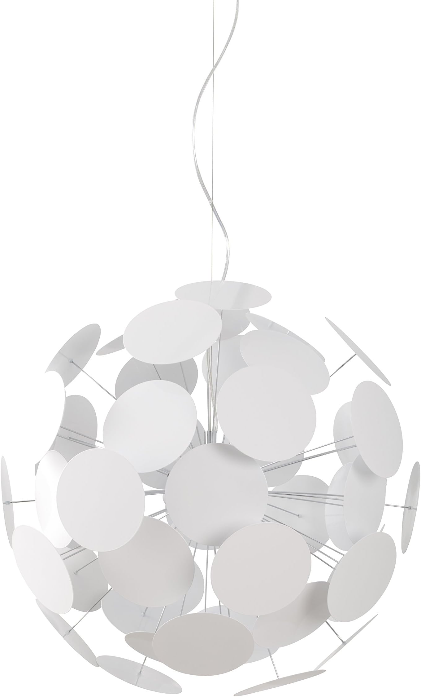 Zuiver 5002024 Pendant Lamp Plenty Metal Work – White