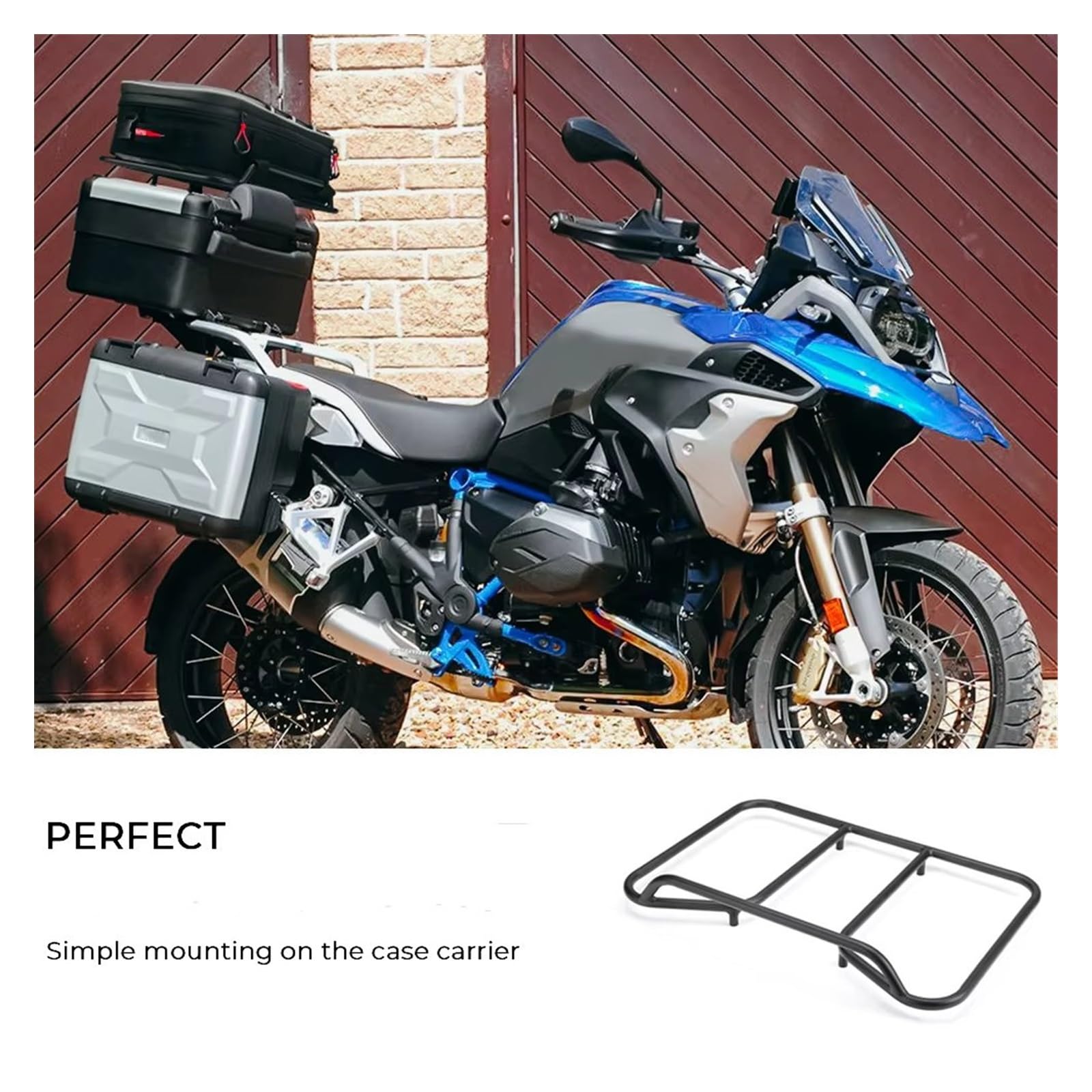 Tylny bagażnik motocyklowy do BMW Vario Case R1200 1250 GS F850GS F750GS