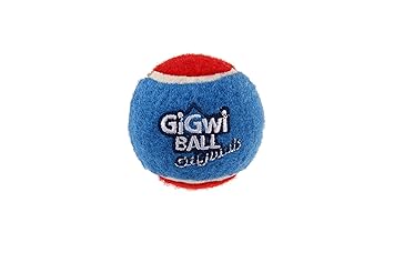 GiGwi Tennis Ball -3 Pieces with Different Colour in One Pack, Small (Multicolour)