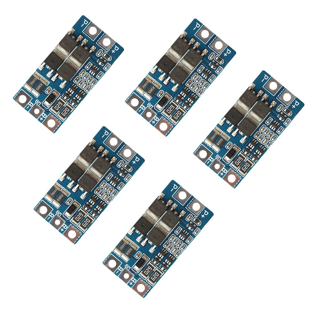 5pcs HX-2S-JH20 2S 10A 18650 BMS Lithium PCB Protection Boards 8.4V 7 ...