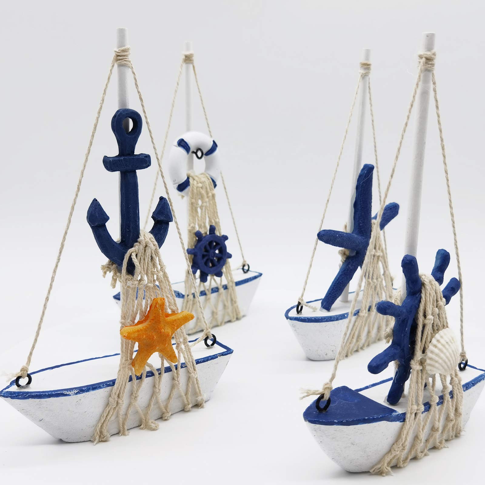 インテリア、木製モデルヨット Amazon.co.jp: SAILINGSTORY 木製ヨット装飾ヨットモデル船