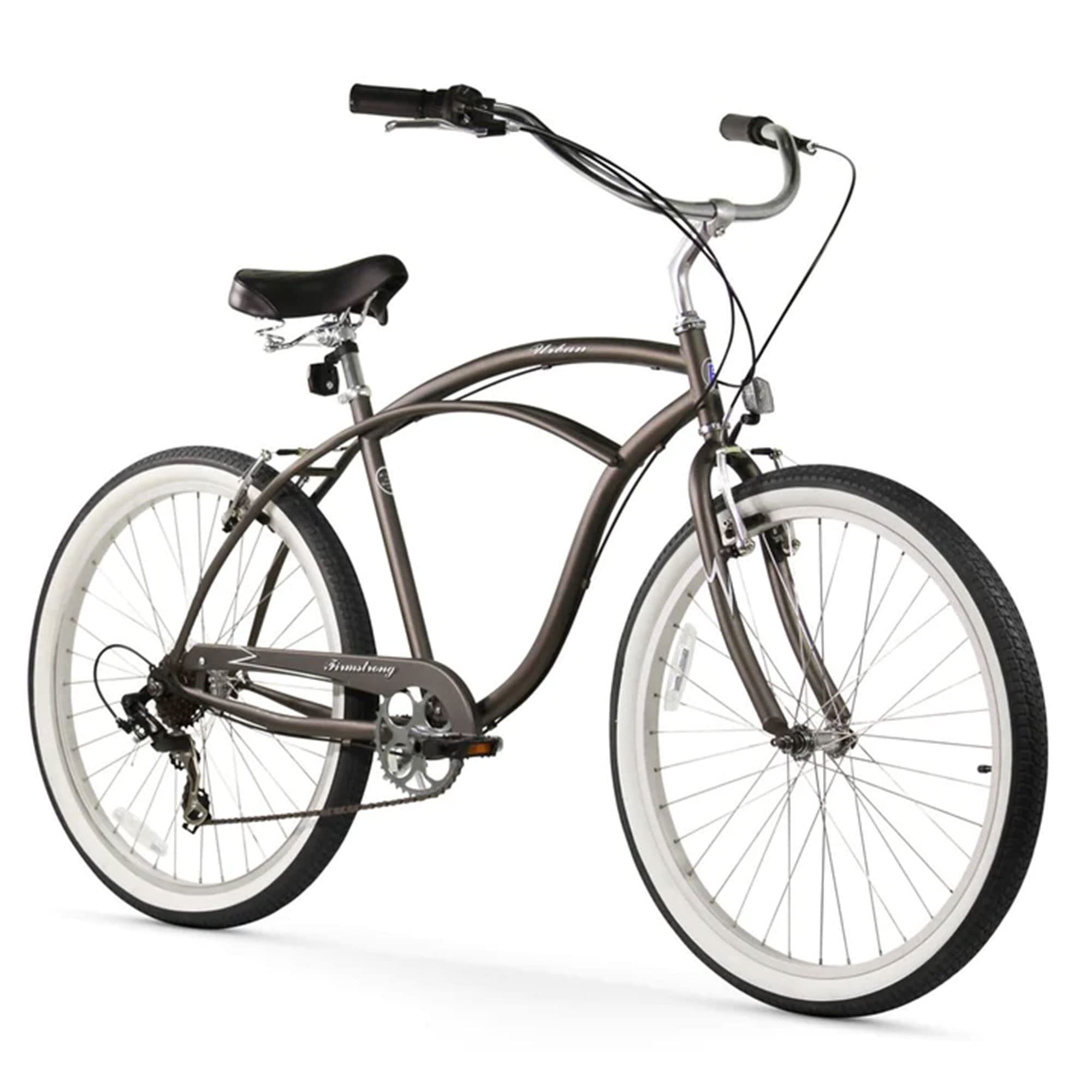 FirmstrongUrban Man Beach Cruiser Bike, Mens Bicycle
