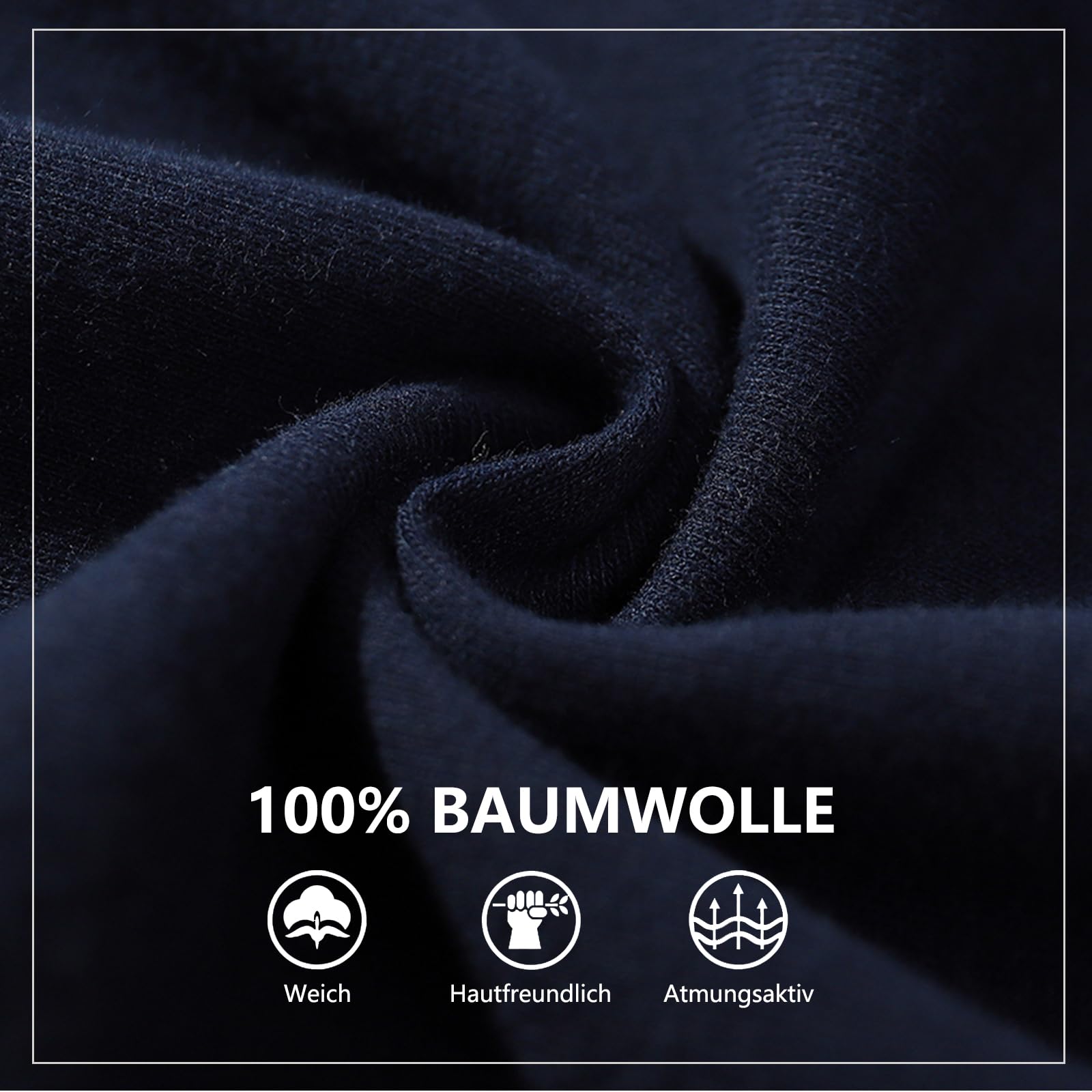 Amy Coulee Herren Jogginghose Baumwolle Jogginghose mit Taschen, Fitness-Freizeithose mit Kordelzug