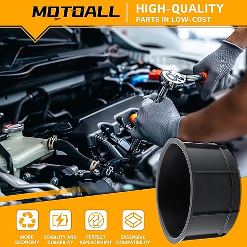 Miniatura 2 de MOTOALL Inserto de portavasos de consola central trasera para Ford F150 2009-14 forros izquierda derecha