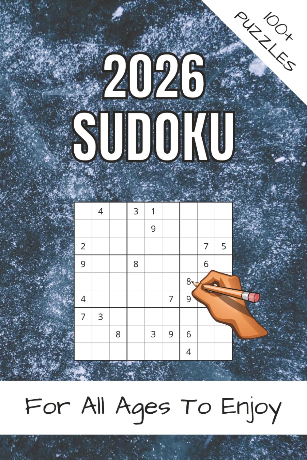 Sudoku 2026 Edition: sudoku puzzle 2026 edition | Botton Tile | 6x9 inches, 110 pages | 100+ Puzzles | Solutions Included