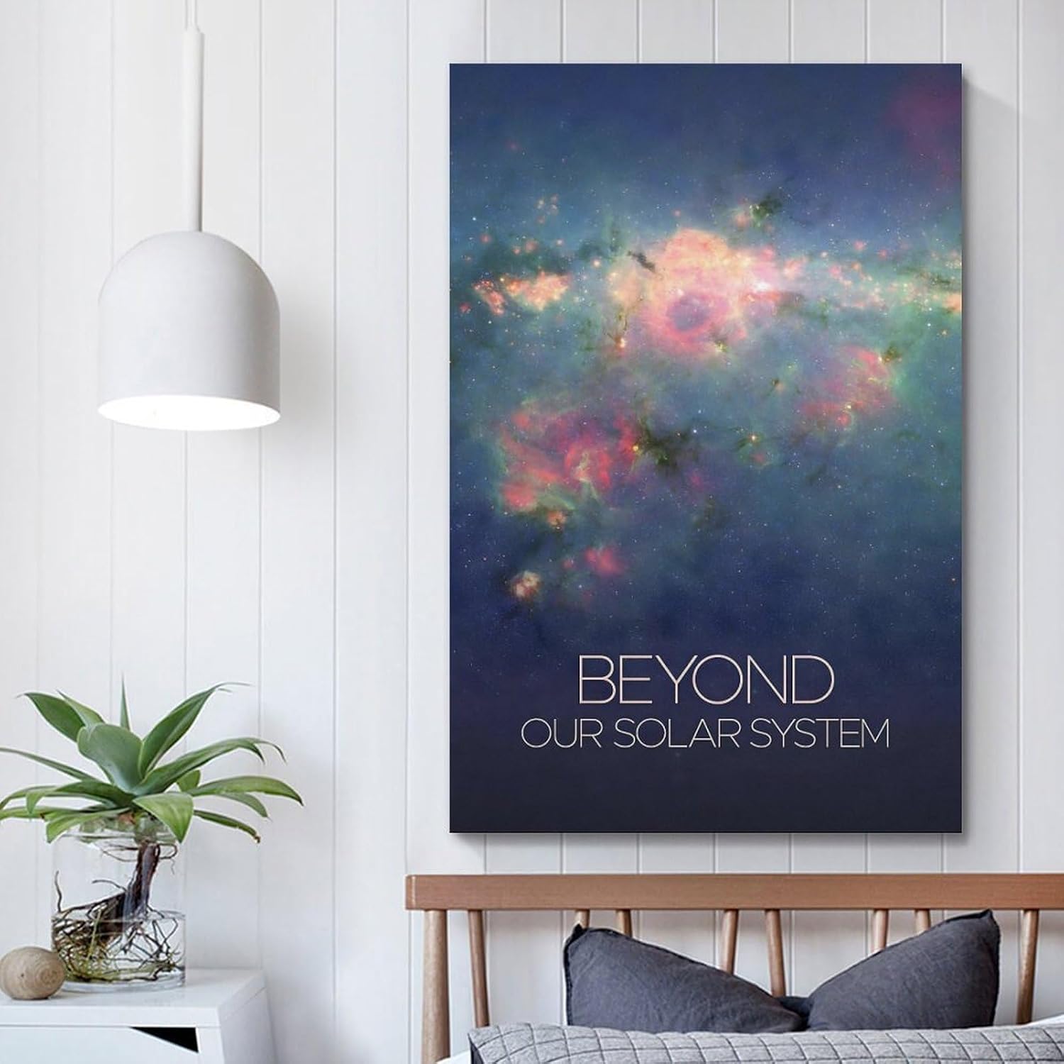Galaxy Nebula Canvas Wall Art 16x24 Unframed Space Poster Astronomy Decor image 5