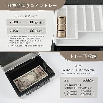 Amazon | カール事務器(CARL) 手提げ金庫 キャッシュボックス