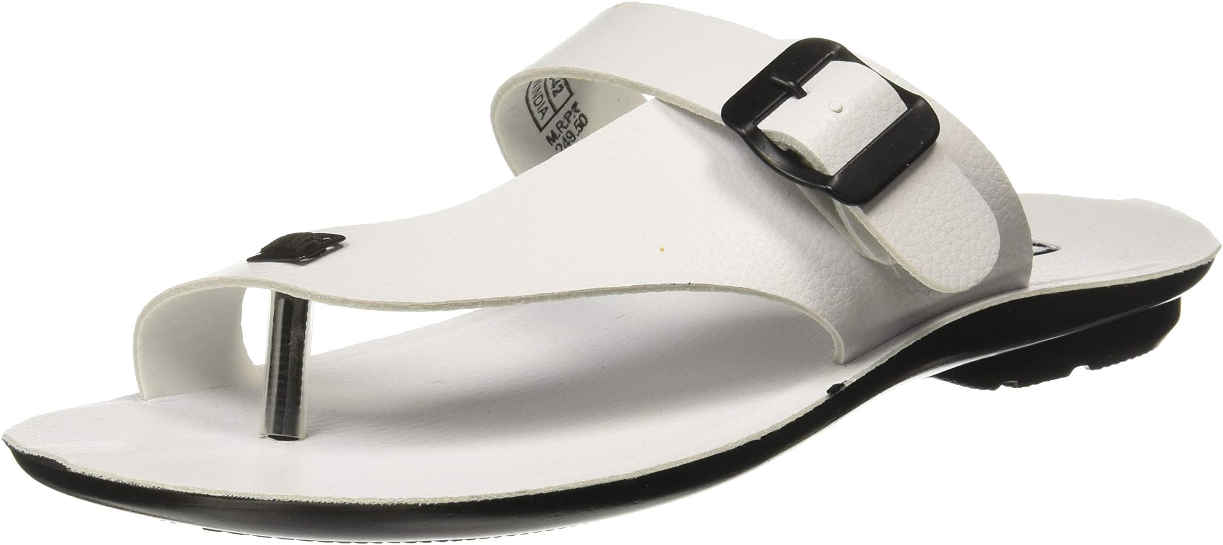 FLITE Pu Men's Whwh Slippers-8 Uk (Pugn42G), White