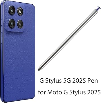 G Stylus 5G 2025 スタイラスペン 交換用 Moto G Stylus 5G 2025 ペン用 Motorola Moto G Stylus 2025 スタイラスペン用 ブルー