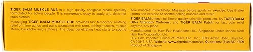 Miniatura 6 de Tiger Muscle Rub Crema Analgésica Tópica 2 onzas (2.01 oz) (Paquete de 4)