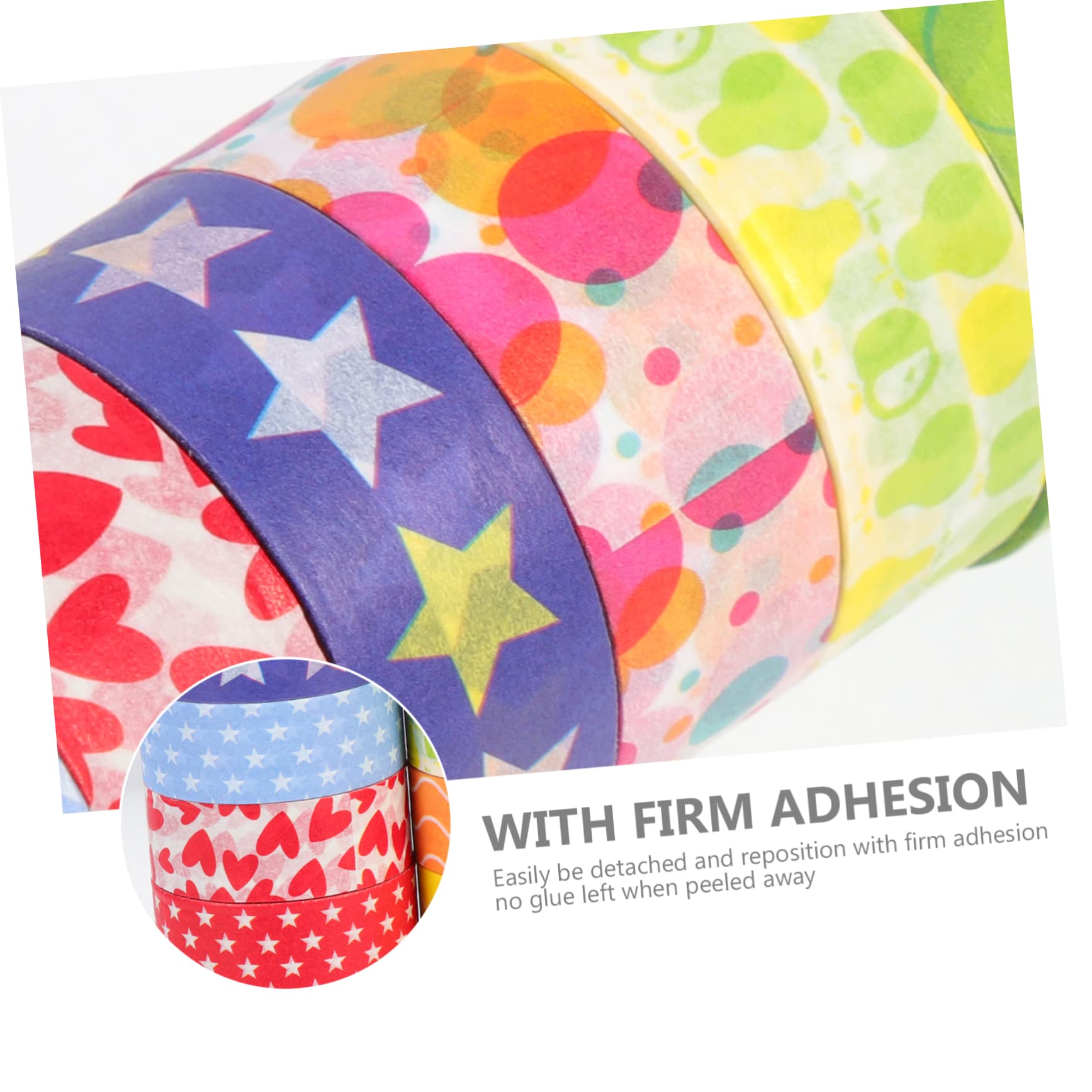 ABOOFAN 40rollos Cinta Washi Decorativa De Navidad Cintas De Papel Para Manualidades y Scrapbooking Elementos De Fiesta Temática Navideña Fácil De Usar y Reposicionar Para Decorar