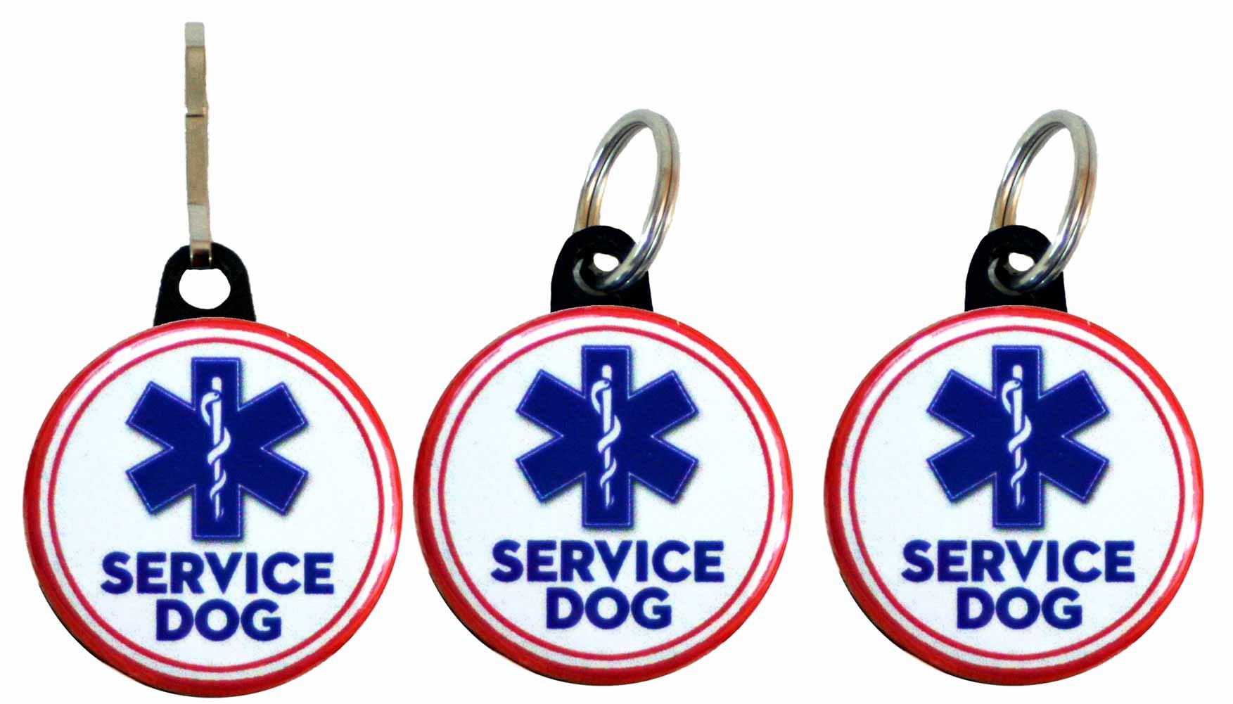 Buttonsmith® Service Dog Tag Set