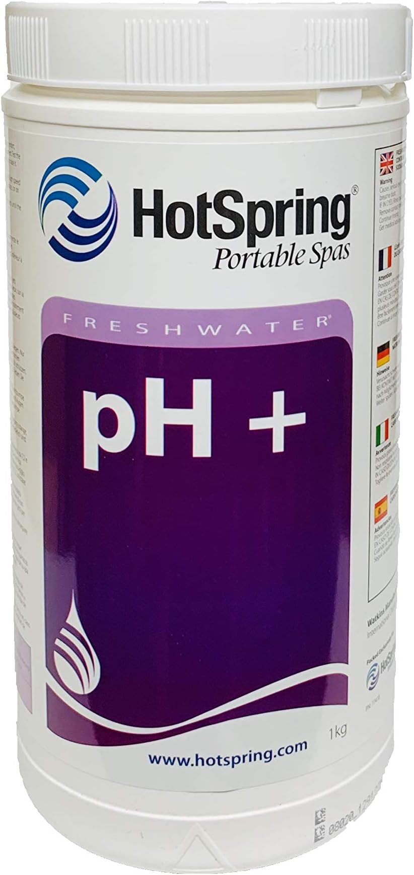Hot Spring Freshwater PH Plus 1kg + Increaser for Hot Tub Pool Tubs Spa Springs