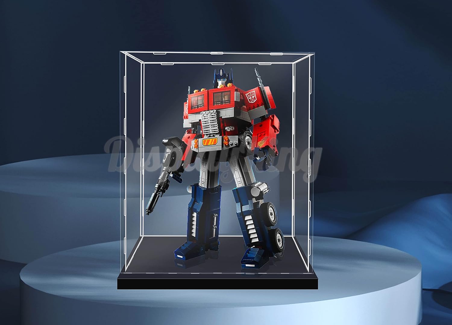 Acrylic display case for LEGO® Optimus Prime 10302 (Lego Set is not