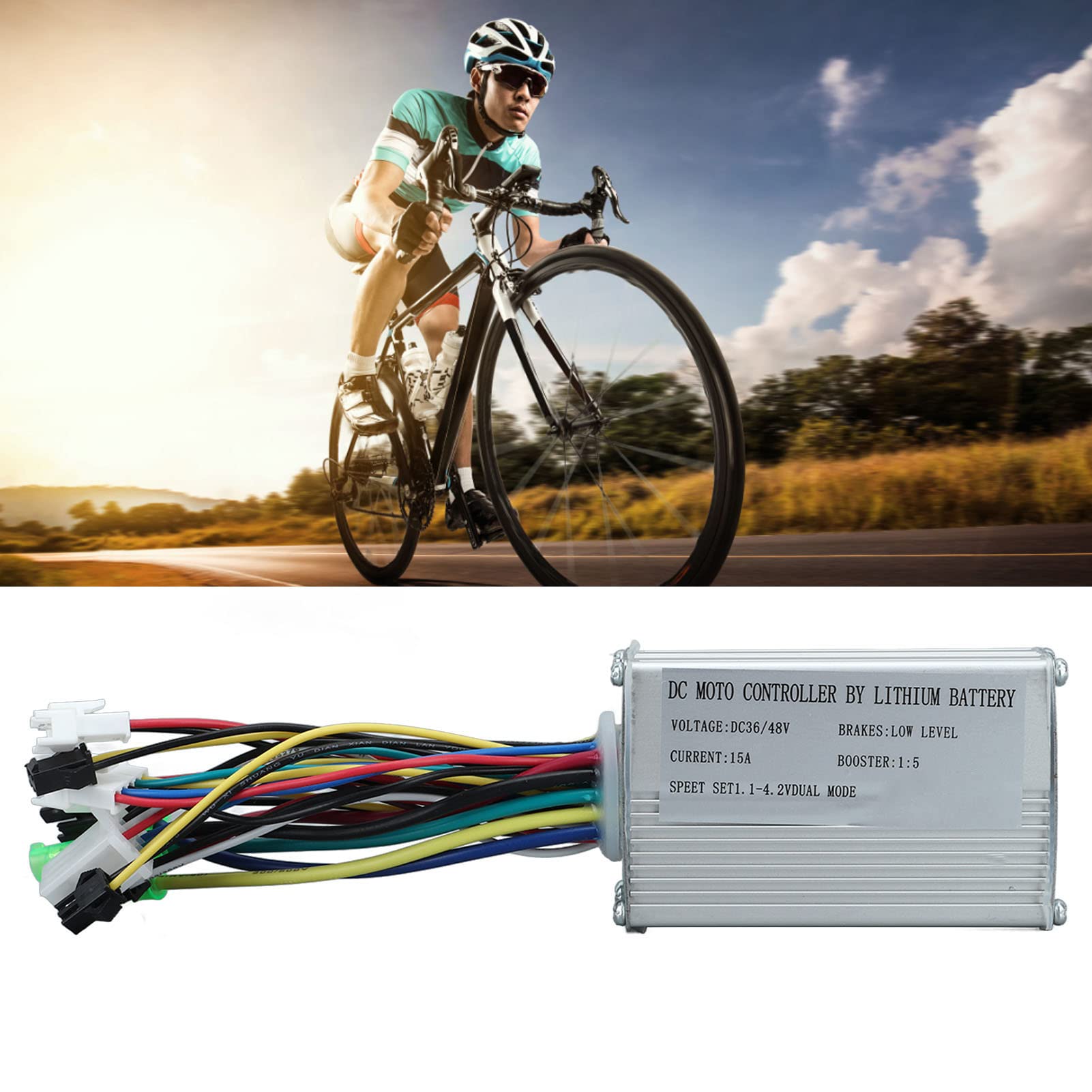 YOSOO Kit De Modification De Vélo Électrique 48V 1000W Avec Contrôleur