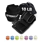 Adjustable Ankle Weights for Women Men and Kids | 1 Pair 5 10 15 18 20 Lbs Leg Wrist Ankle Weight Straps for Yoga, Walking, Running, Aerobics, Gym, Dance, Pilates, Cardio