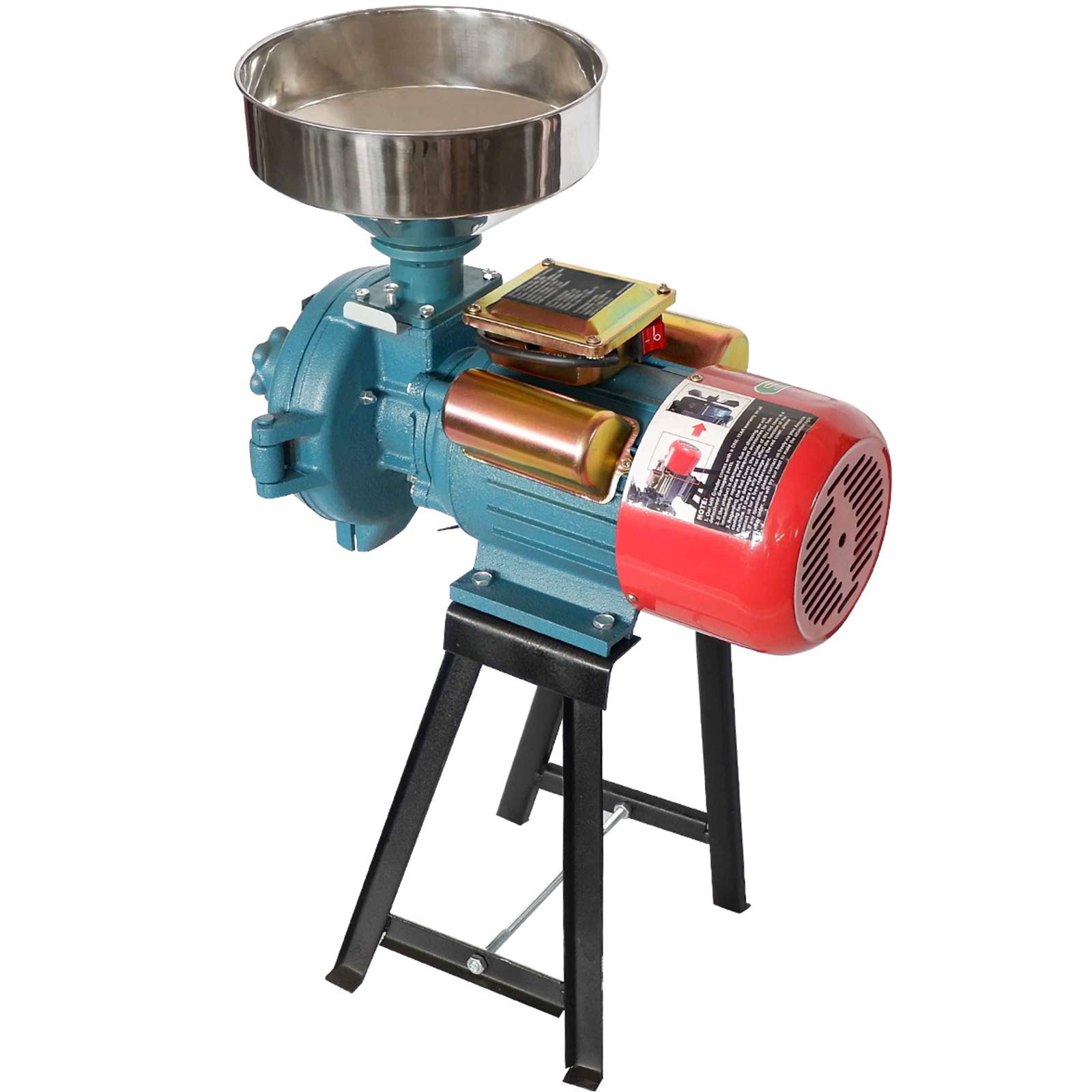 Buy MOONCOOL Electric Grain Mill Grinder Heavy Duty 3000W, 110V