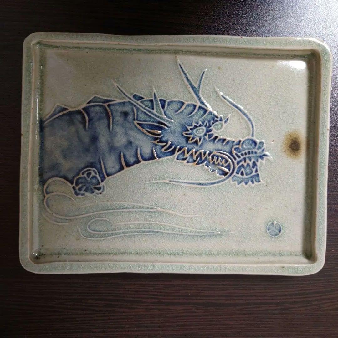 加藤舜陶作 角皿