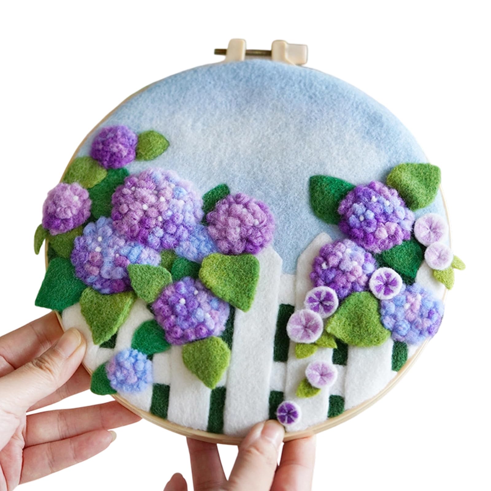 Tsophreniq Needle Felting Starter with Natural Linen Fabric & Essential Tools for Beginners Linen Needle Felting Accessories