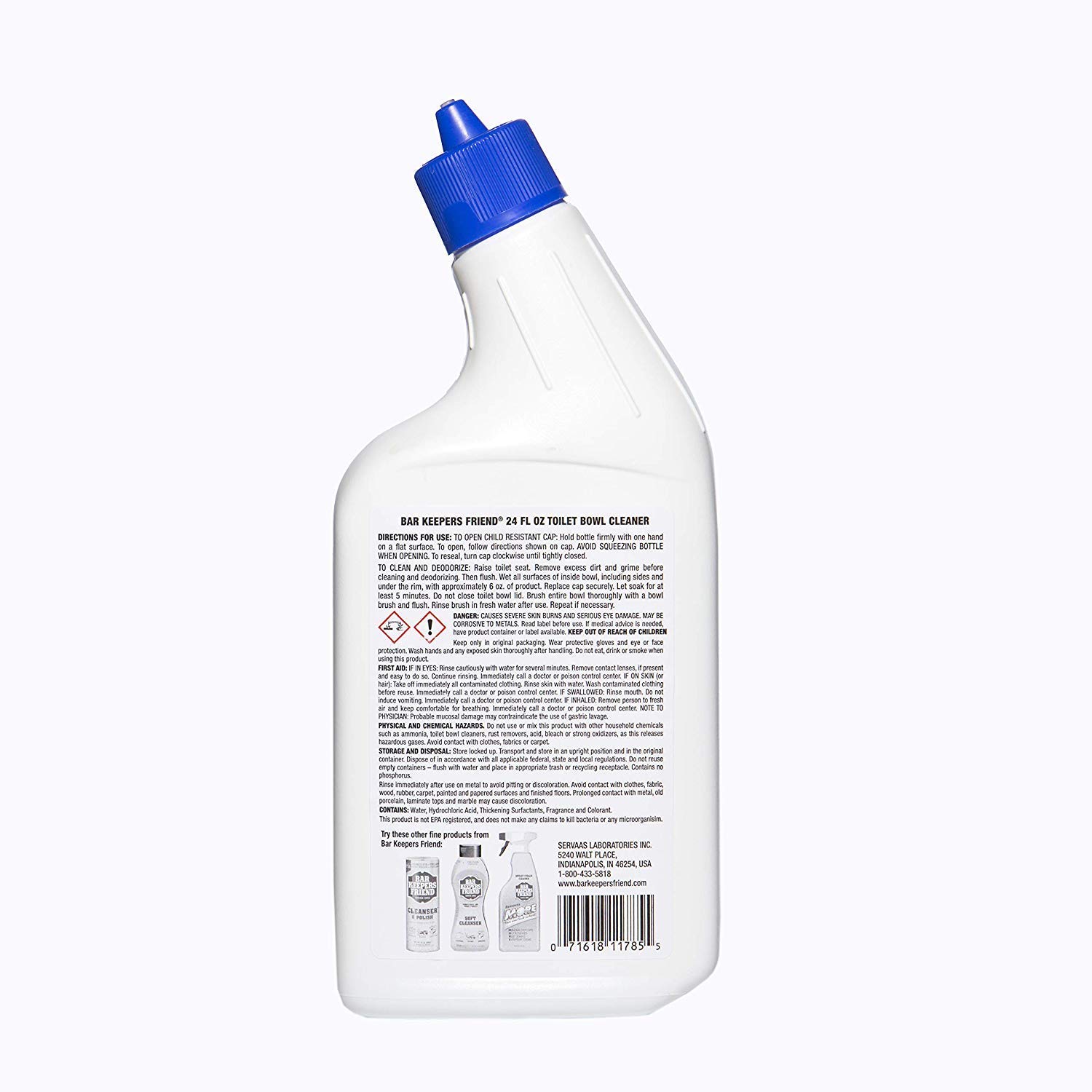 Bar Keepers Friend 12-fl oz Floral Toilet Bowl Cleaner 11332 at
