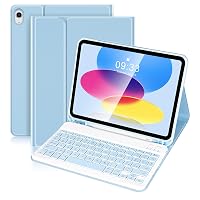 SOPPY Custodia con Tastiera Bluetooth per iPad 11a Generazione (A16)