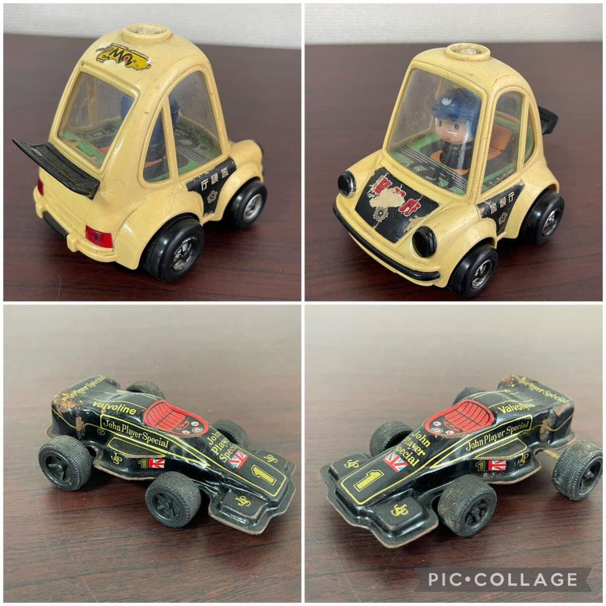 ブリキ車 ブリキ クラシック トラック 赤 コレクション おもちゃ