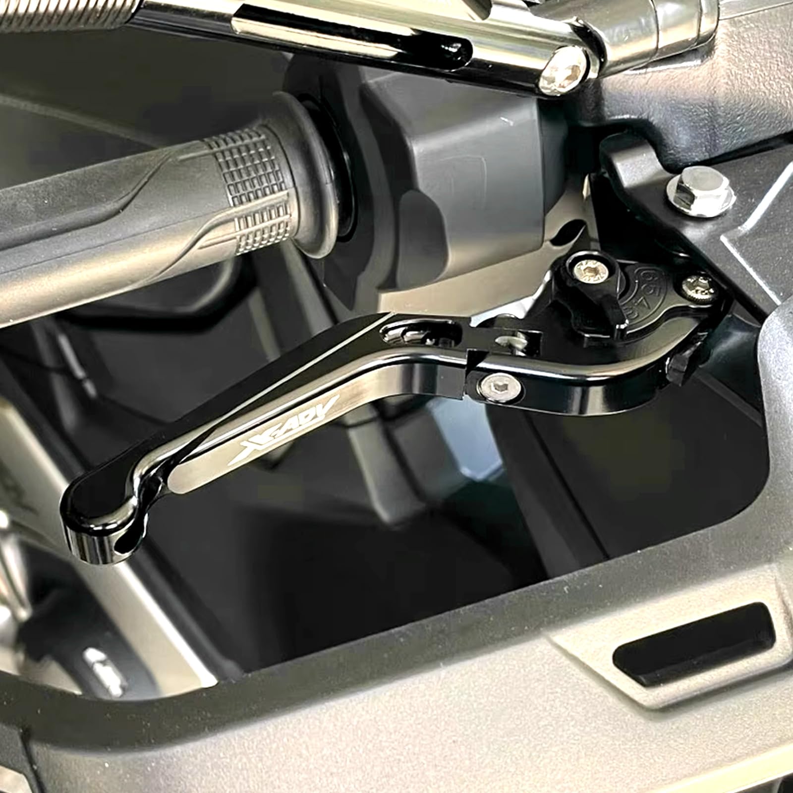 XADV750 X-ADV 750 2017-2023 Leve Freno e Frizione Pieghevoli Estensibili Regolabili Titanio-nero