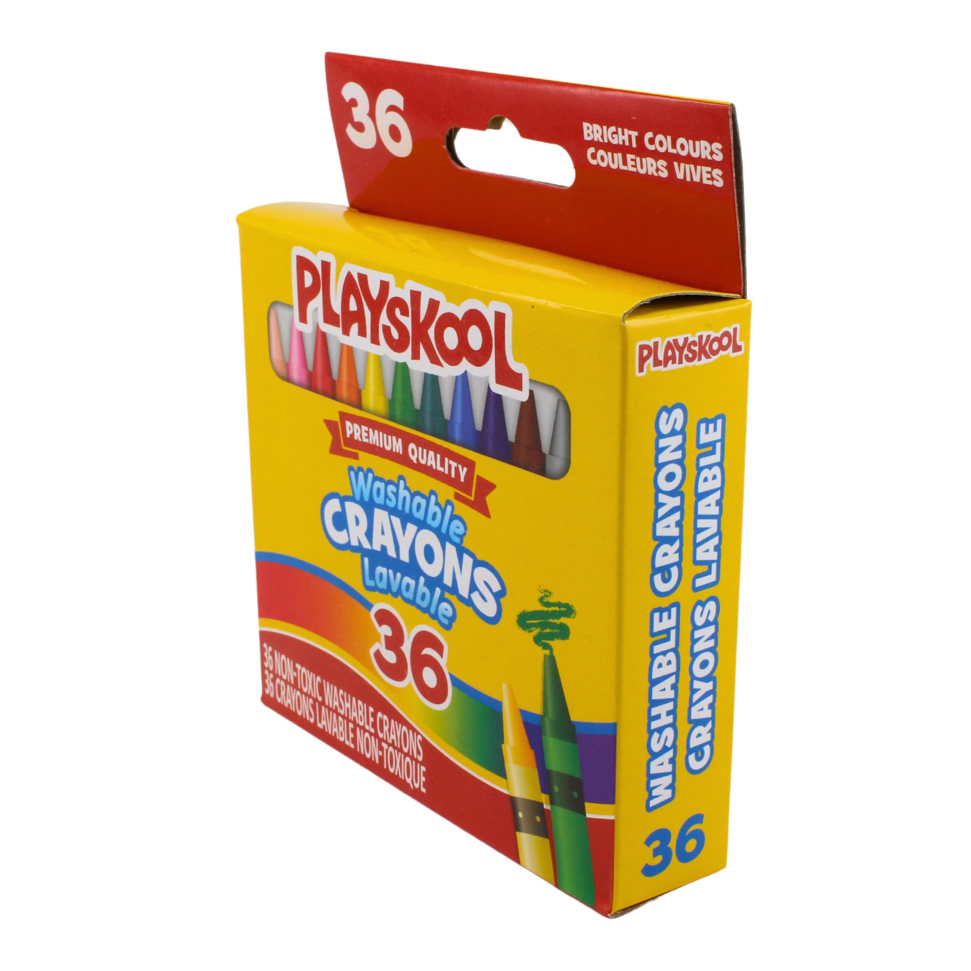 Playskool Hochwertige, abwaschbare Buntstifte Stifte, 36 Stück
