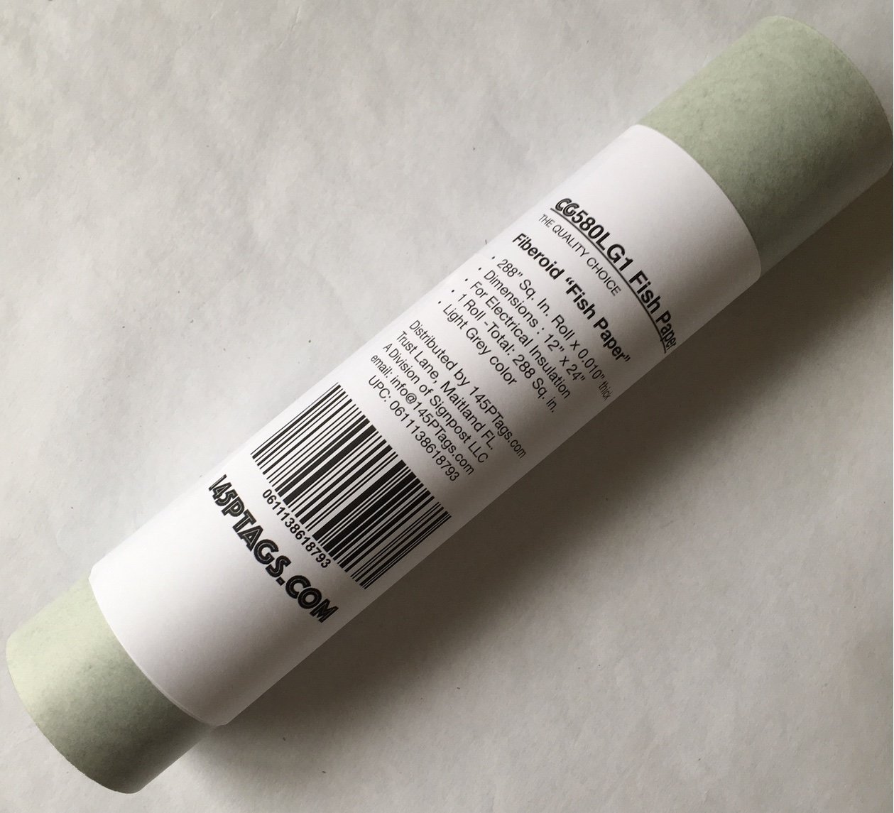 Fish Paper CG580LGQ1 Roll 12"x24"