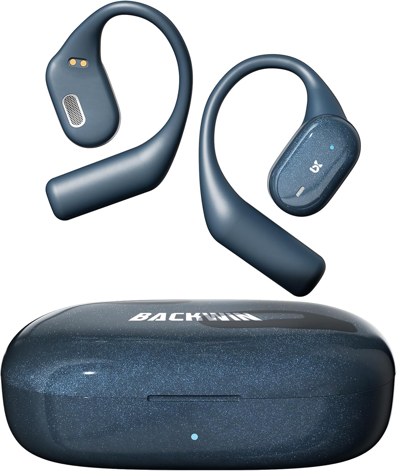 Open Ear Earbuds,Bluetooth 5.4 100H Playtime 