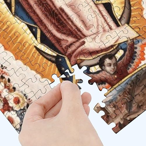 Miniatura 3 de Vintage Guadalupe Jigsaw Puzzle Creative Puzzles Letters On Back 500 Piece Puzzles for Adults Gifts for Mom Small Rompecabezas De Madera