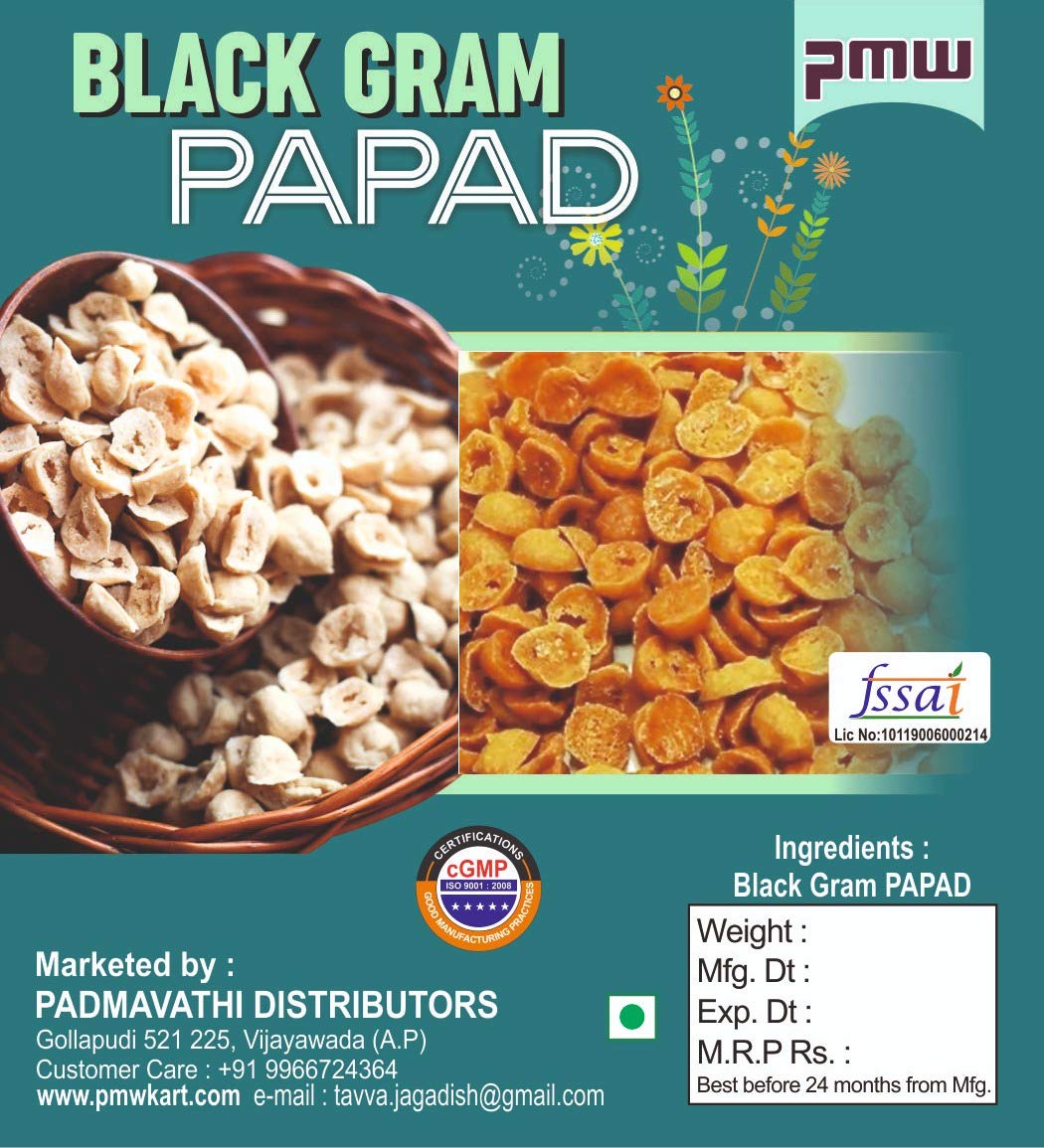See full amazon price history chart for Pmw - Grade A Quality - Black Gram Papad - Minapa Vadiyalu - Home Made - 500 Grams Pmw - Grade A Quality - Black Gram Papad - Minapa Vadiyalu - Home Made - 500 Grams (B07QTB7SKP) Amazon Price History, Amazon Price Tracker