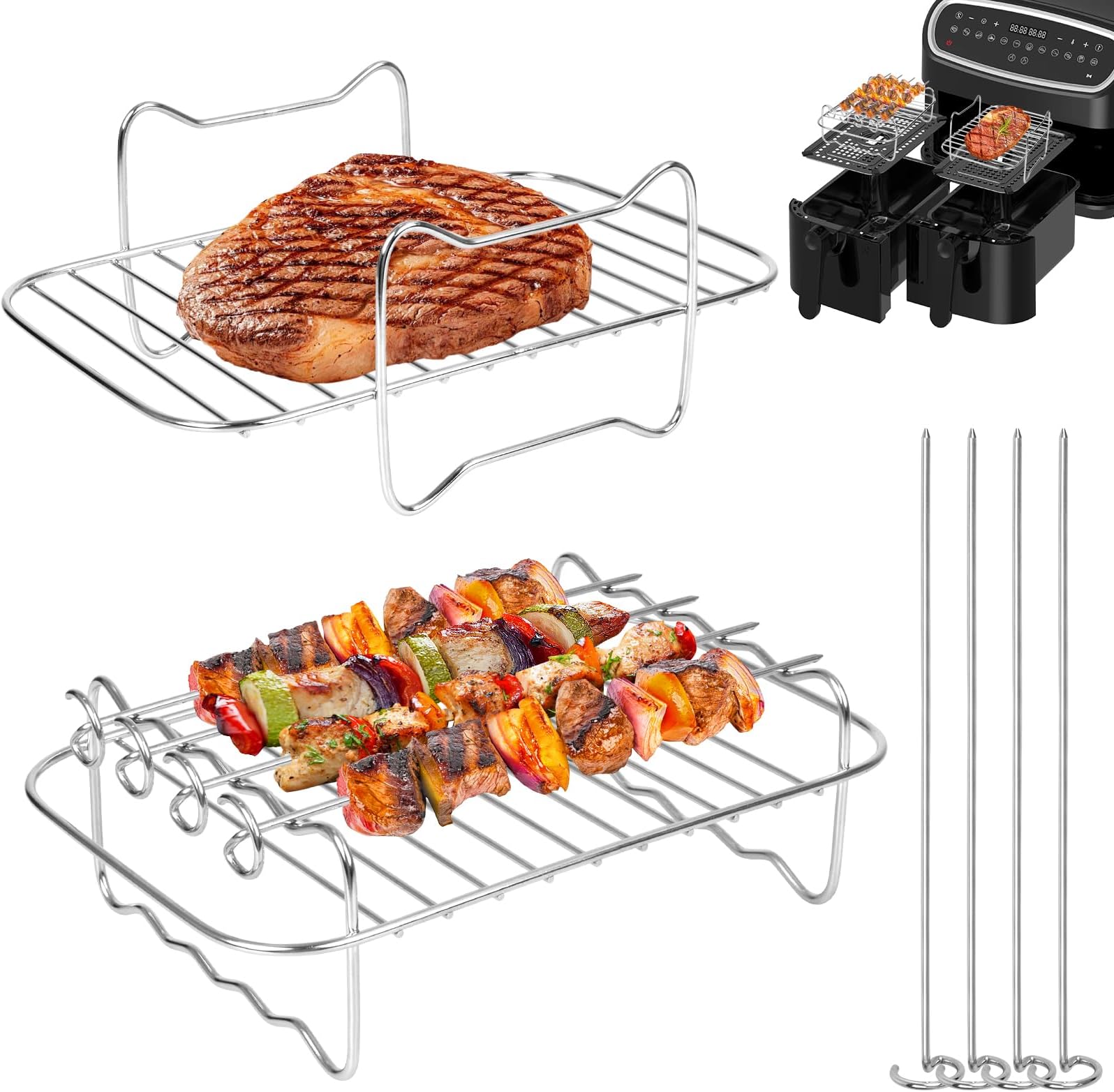 Can You Stack In Air Fryer at Jorja Helms blog