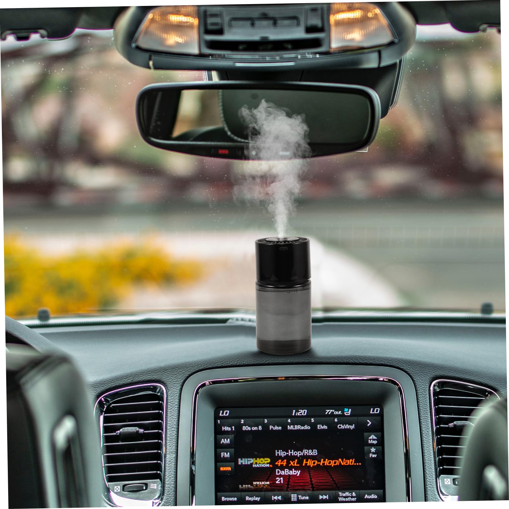 Diffusore Profumo Auto Automatico 160ml in Plastica | Spruzzo Elettrico, Distribuzione Costante della Fragranza, Design Portatile e Intuitivo