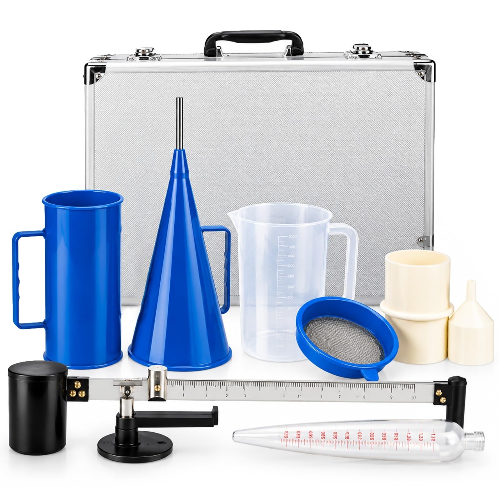 Kit viscosimetro fango portatile, misuratore sabbia fango per lab/campo