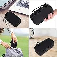 Vista 7 de JIAKAI Travel Cable Organizer - Electronics Accessories Bag-Black