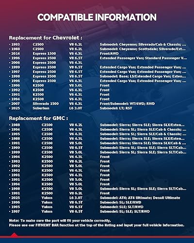 Vista 457 de KAX Espaciadores de rueda de 0.236 x 5.315 in, espaciadores de rueda centrados de 2 pulgadas y 6 lengüetas para F-15-0, Expedition, Mark LT, Negro