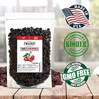 Vista 1 de Cerezas secas 2 libras (32 oz) Bolsa resellable, Ácidas, Endulzadas