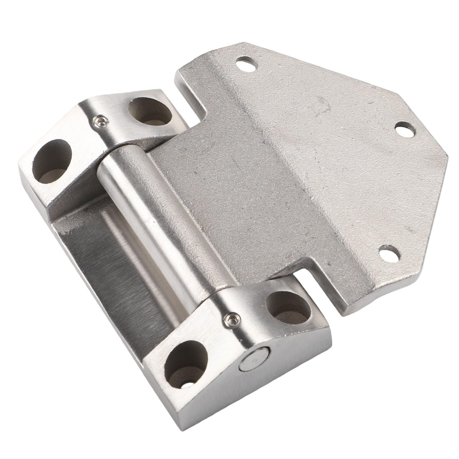 EasyByMall Cerniera resistente in acciaio inox, capacità di carico 500 kg, con chiusura anti-sonaglio, per hardware per porte di armadietti