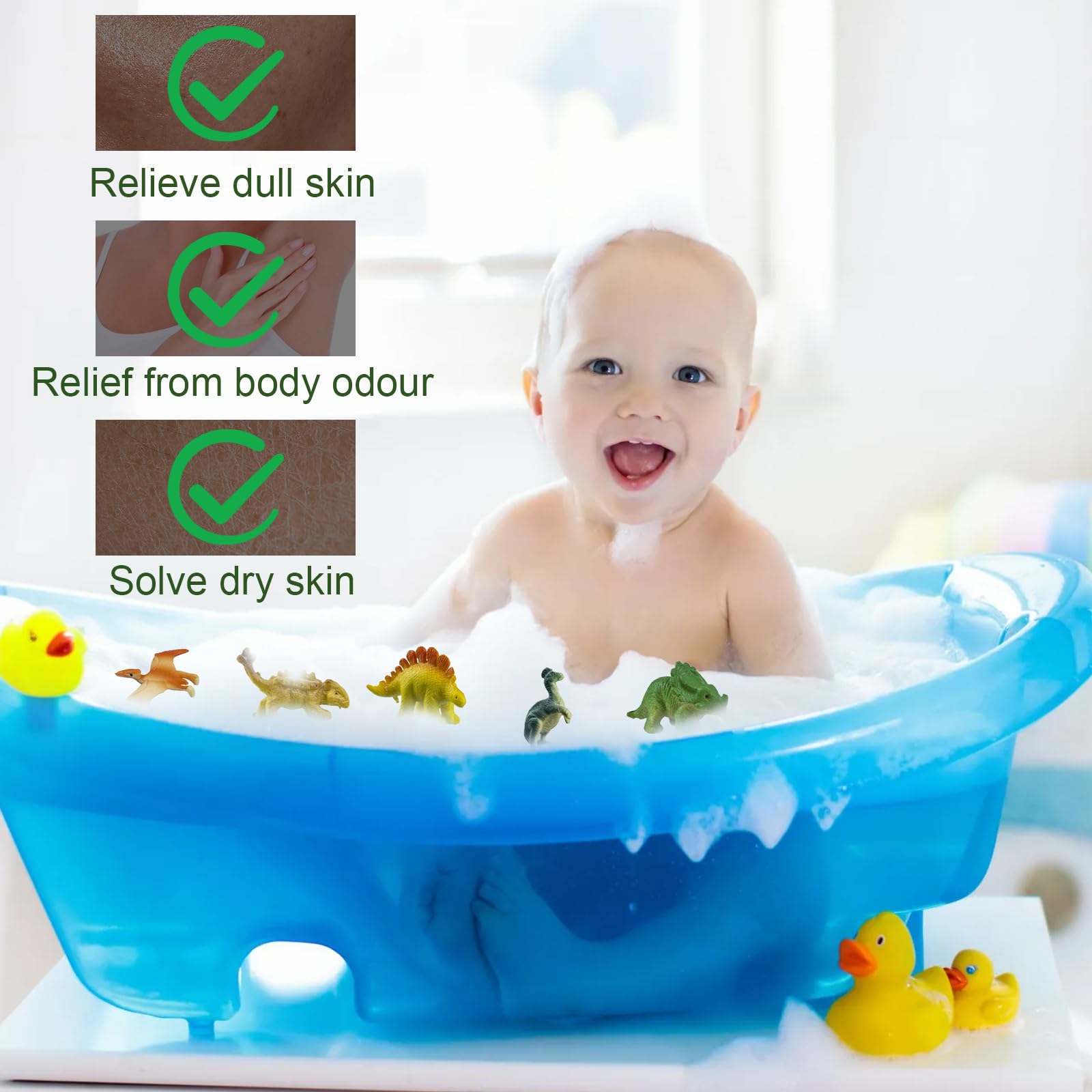 Volumoon 6 Piezas Bombas de Baño con Juguete Sorpresa Dinosaurio, Set de Regalo de Bolas de Baño, Efervescentes de Bombas Baño, Sales de Baño Spa Baño de Burbujas, Regalo de Cumpleaños Niños y Niñas