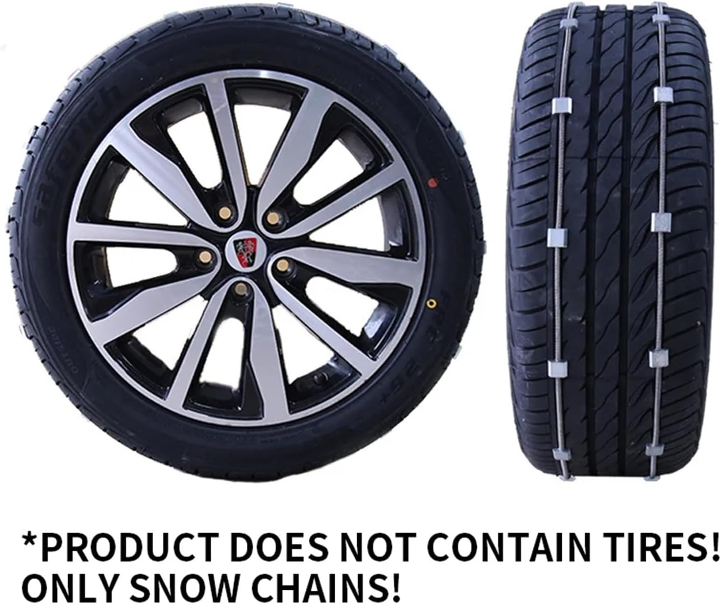 Invisible -skid chain Car SUV off-road vehicle snow and ice tire -skid chain Steel tire -skid chain