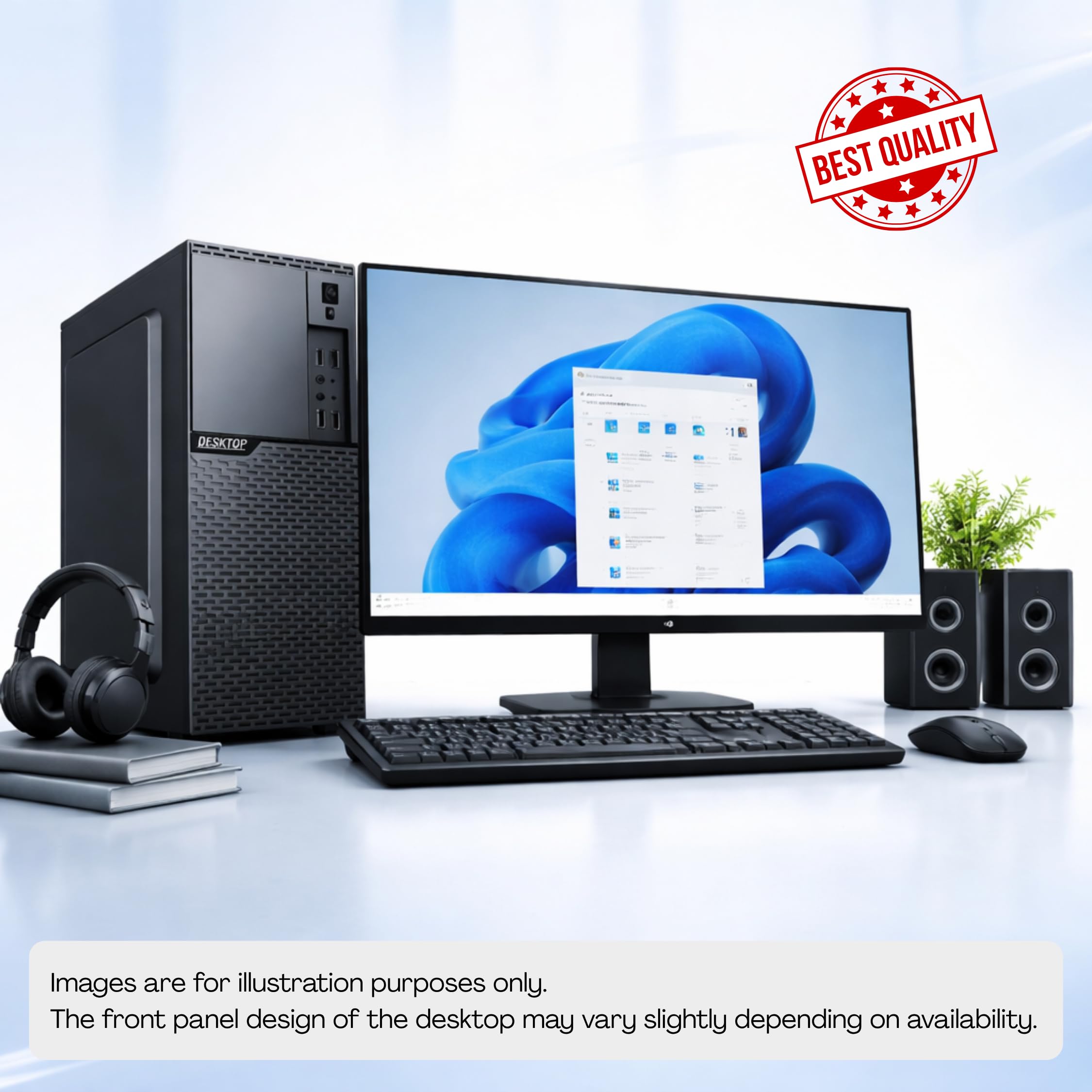 GLOBAL TOUCH i3 4th Gen Desktop Computer (I3 4160) | 8GB DDR3 RAM