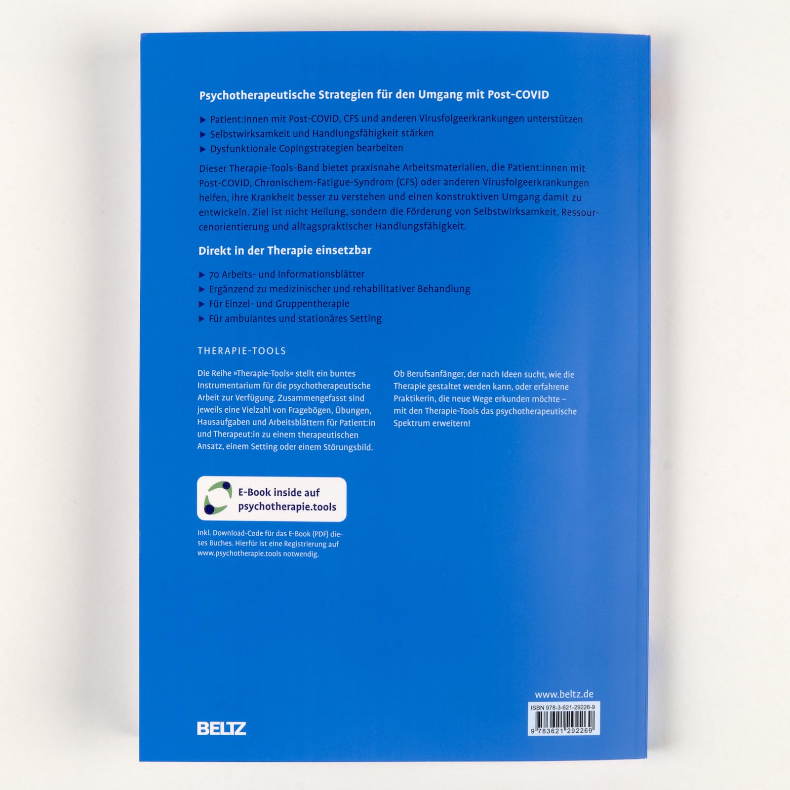 Therapie-Tools Virusfolgeerkrankungen und Post-COVID: Mit E-Book inside und Arbeitsmaterial (Beltz Therapie-Tools)
