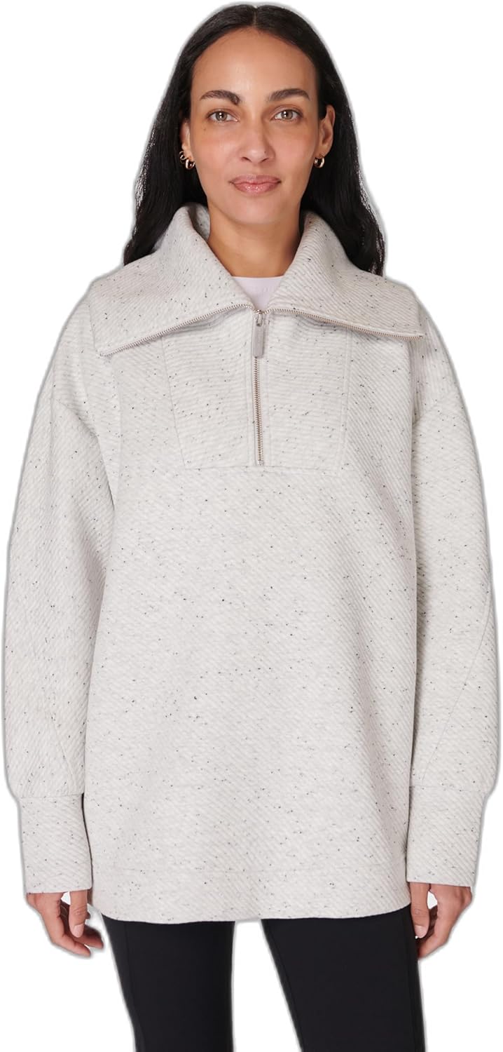 Sweaty Betty womens Radiant Half Zip Sweatshirt