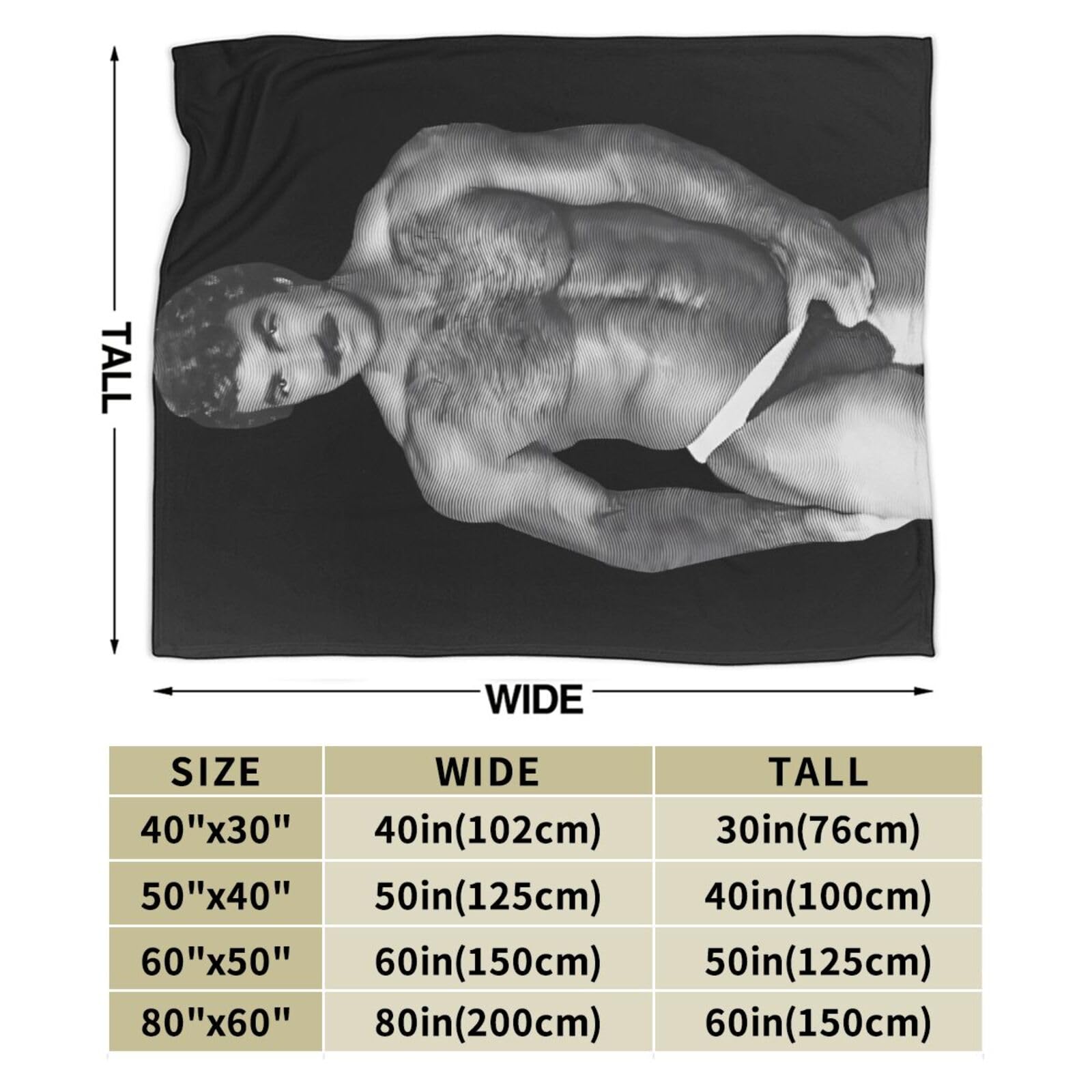 Tom Music Selleck Blanket Air Condition Quilt Characters Memories Youth of Rock Band Soft Warm Blanket 80