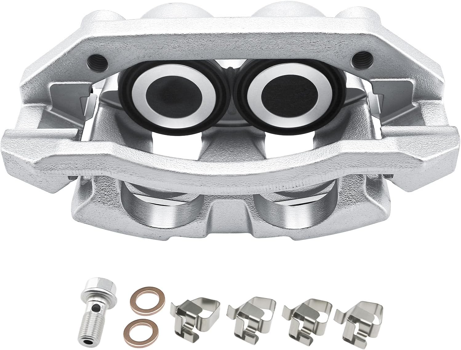 Brake Caliper 18B5054 Replace Front Right for 2009-2018 Dodge Ram 1500, 2009-2011 Ram Dakota; Front Left for 2007-2009 Durango, 2007-2011 Chrysler Aspen, 5143358AF, 68037144AA, 68157611AA, FRC11895N