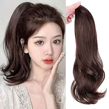 Amazon.co.jp: HAIRCUBE ポニーテールウィッグ ポイントウィッグ