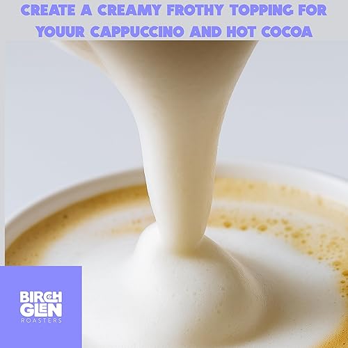 Miniatura 2 de Birch Glen Roasters Mezcla de espuma de leche soluble a granel, 6 bolsas de 2 libras cada una, leche en polvo suave para cobertura cremosa de