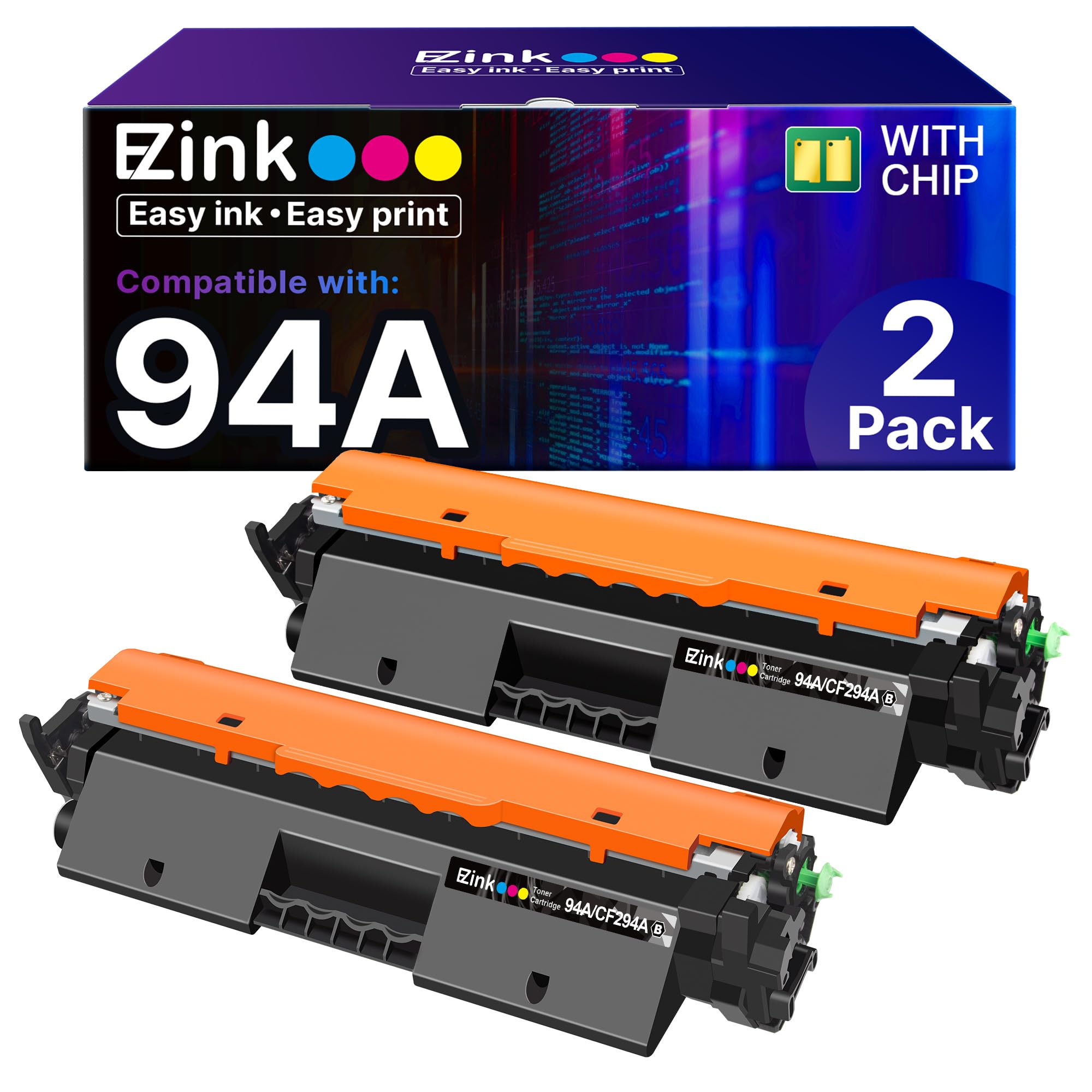 E-Z Ink 94A Toner Cartridge Replacement for HP 94A Toner Cartridge Black CF294A CF294X to Use with LaserJet Pro M118dw M148dw M148fdw M149fdw LaserJet