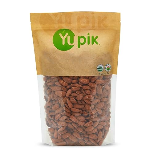 Yupik Nuts Organic Almendras europeas crudas 22 libras sin OMG veganas sin gluten